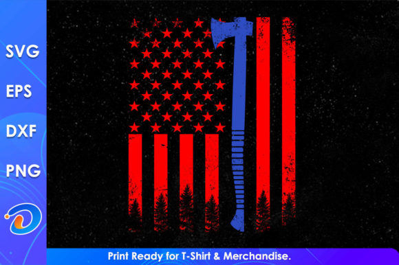 4th of July Woodworker Carpenter USA