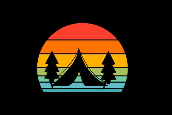 Camping T Shirt Design Bundle
