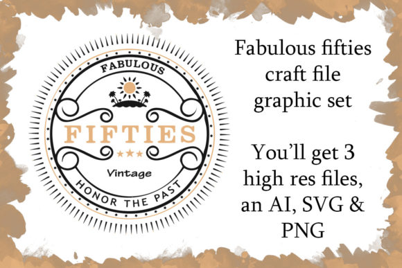 Fabulous Fifties Craft File Graphic