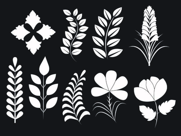 Leaf and Flower Craft Design