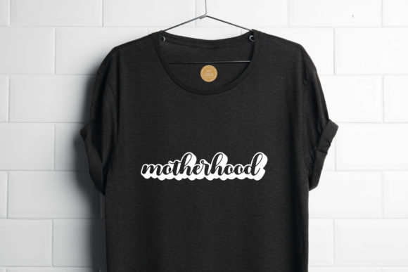 Motherhood Retro SVG Clipart