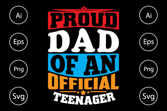 Proud Dad of an Official Teenager Shirt