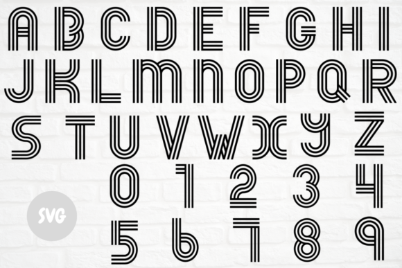 Retro Alphabet Numbers Review
